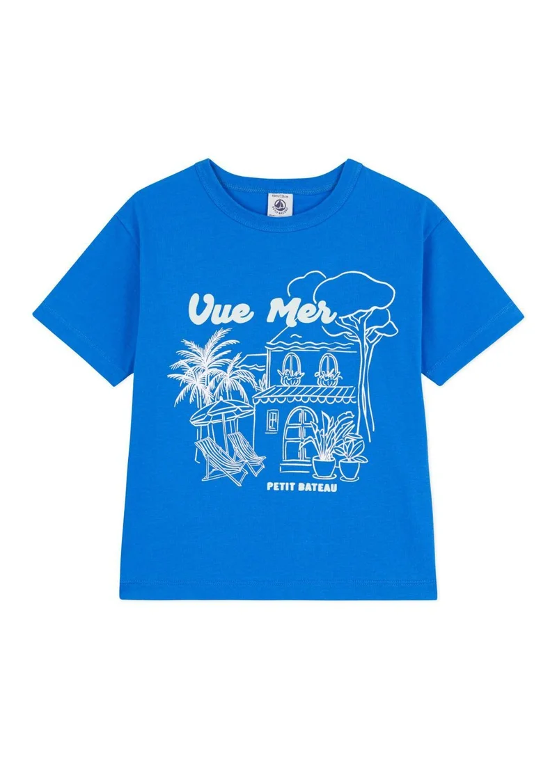 Petit Bateau Children's short-sleeved cotton T-shirt